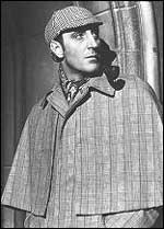 Basil Rathbone as Sherlock Holmes